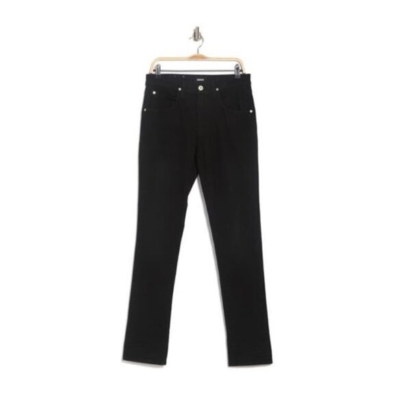 Hudson Jeans Mens Black Blake Slim Fit Straight Leg Jeans Sz 32 x 34 New - Picture 8 of 11